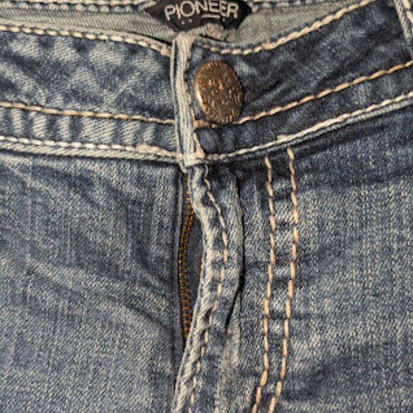 Silver Pioneer Ladies Jeans Bootcut 14x31 Good Condition - Picture 6 of 10